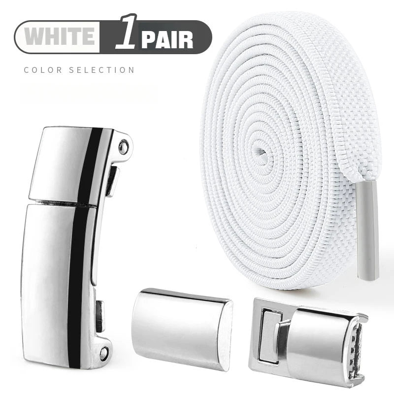 magnetic pair shoe laces