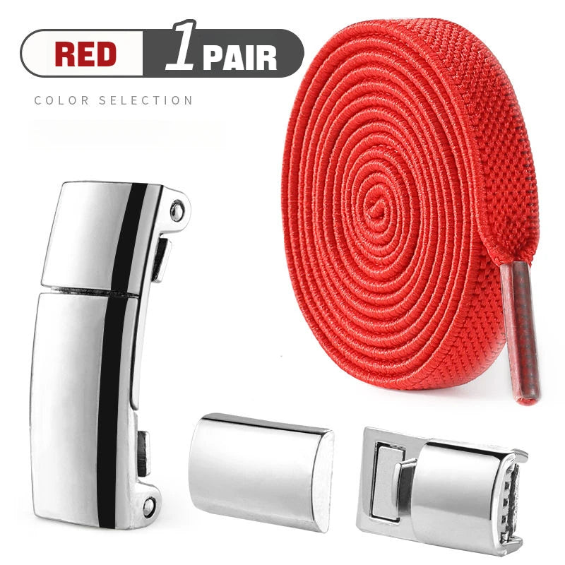 magnetic pair shoe laces