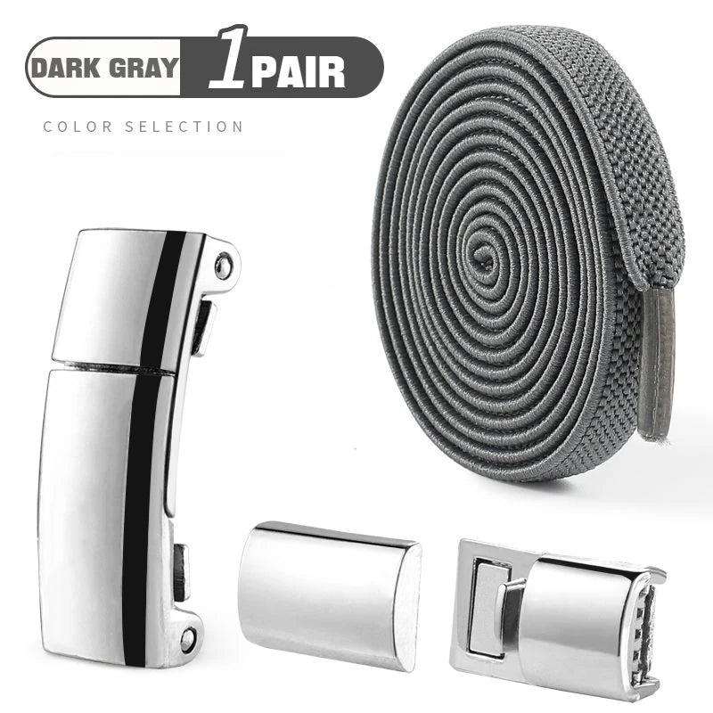 magnetic pair shoe laces