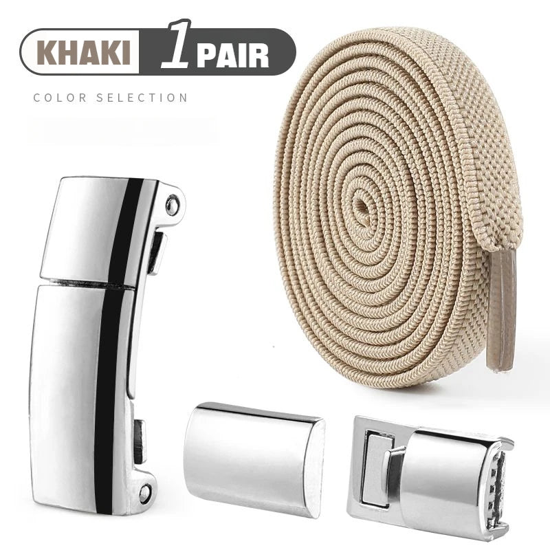 magnetic pair shoe laces