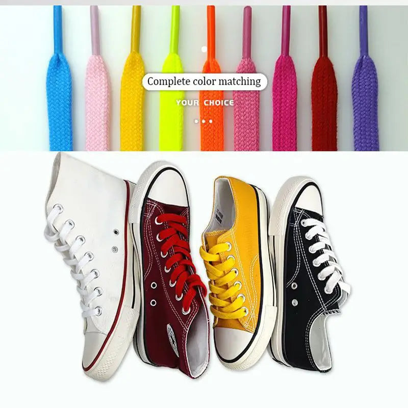 Flat shoelaces(All colours)