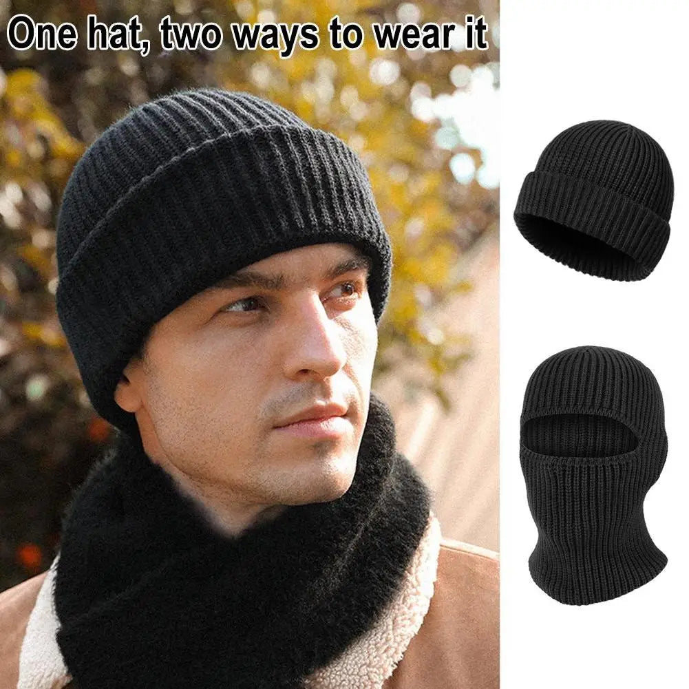 2-in-1 Balaclava Beanie