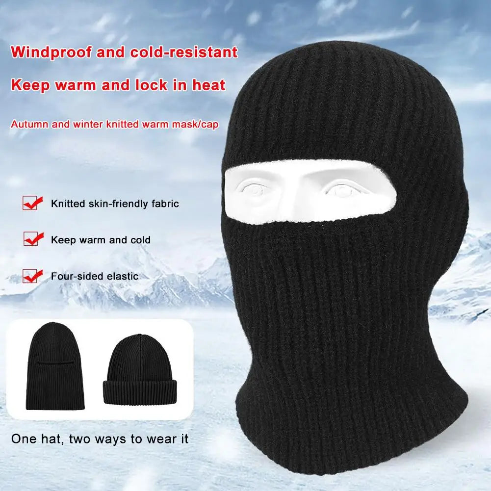 2-in-1 Balaclava Beanie